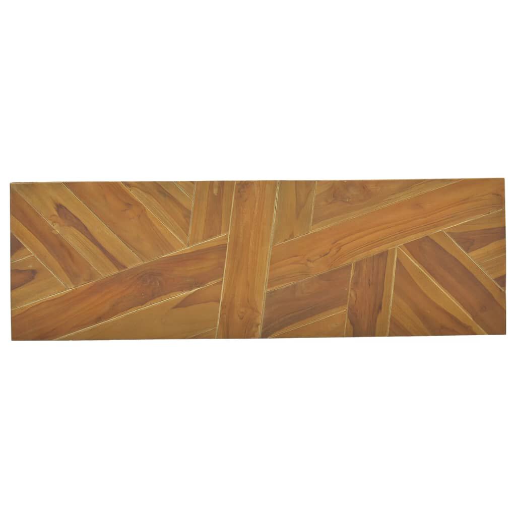 vidaXL Τραπέζι Κονσόλα 110 x 35 x 75 εκ. από Μασίφ Ξύλο Teak
