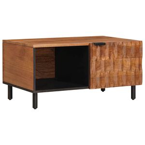 vidaXL &Tau;&rho;&alpha;&pi;&epsilon;&zeta;ά&kappa;&iota; &sigma;&alpha;&lambda;&omicron;&nu;&iota;&omicron;ύ &Kappa;&alpha;&phi;έ 80 x 50 x 40 cm &Sigma;&tau;&epsilon;&rho;&epsilon;ό &xi;ύ&lambda;&omicron; &mu;ά&nu;&gamma;&kappa;&omicron;