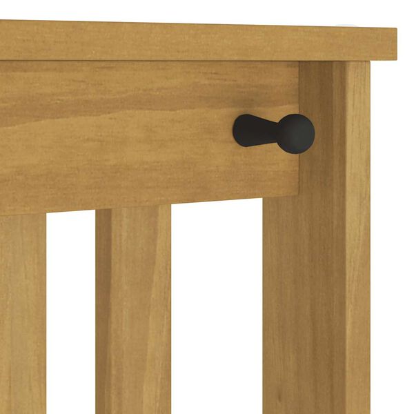 vidaXL Δέντρο χωλ "SANDNES" 45x40x159,5 εκ.Πεύκο μασίφ ξύλο