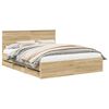 vidaXL &Sigma;&kappa;&epsilon;&lambda;&epsilon;&tau;ό&sigmaf; &Kappa;&rho;&epsilon;&beta;&alpha;&tau;&iota;&omicron;ύ &Delta;&rho;ύ&sigmaf; Sonoma 160 x 200 cm &Mu;&eta;&chi;&alpha;&nu;ή&mu;&alpha;&tau;&omicron;&sigmaf; &Xi;ύ&lambda;&omicron;
