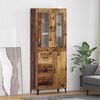 vidaXL Highboard &Pi;&alpha;&lambda;&iota;ό &Xi;ύ&lambda;&omicron; 69,5 x 34 x 180 &epsilon;&kappa;. &Epsilon;&pi;&epsilon;&xi;&epsilon;&rho;&gamma;&alpha;&sigma;&mu;έ&nu;&omicron; &xi;ύ&lambda;&omicron;