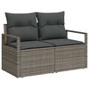 vidaXL Σετ Καναπέ Κήπου 6 pcs Γκρι