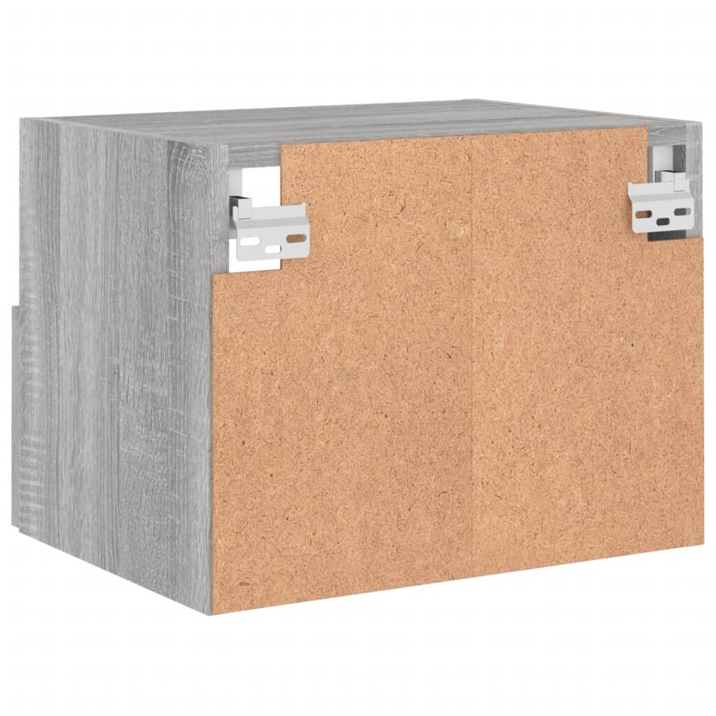 vidaXL Ντουλάπι Τοίχου Τηλεόρασης Γκρι Sonoma 40x30x30 εκ. Επεξ. Ξύλο
