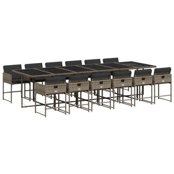 vidaXL &Tau;&rho;&alpha;&pi;&epsilon;&zeta;&alpha;&rho;ί&alpha; &Kappa;ή&pi;&omicron;&upsilon; 13 &Tau;&epsilon;&mu;&alpha;&chi;ί&omega;&nu; &Gamma;&kappa;&rho;&iota; &Sigma;&upsilon;&nu;&theta;&epsilon;&tau;&iota;&kappa;ό &Rho;&alpha;&tau;ά&nu; &mu;&epsilon; &Mu;&alpha;&xi;&iota;&lambda;ά&rho;&iota;&alpha;