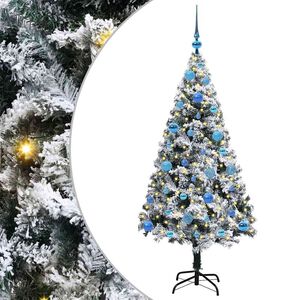 vidaXL &Tau;&epsilon;&chi;&nu;&eta;&tau;ό &Chi;&rho;&iota;&sigma;&tau;&omicron;&upsilon;&gamma;&epsilon;&nu;&nu;&iota;ά&tau;&iota;&kappa;&omicron; &Delta;έ&nu;&tau;&rho;&omicron; &mu;&epsilon; 150 LED &Lambda;&epsilon;&upsilon;&kappa;ό 150 cm