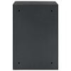 vidaXL Χρηματοκιβώτιο Σκοτεινό γκρίζο RAL7016 31 x 35 x 50 εκ Ατσάλι