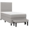 vidaXL &Kappa;&rho;&epsilon;&beta;ά&tau;&iota; Boxspring &mu;&epsilon; &Sigma;&tau;&rho;ώ&mu;&alpha; &Alpha;&nu;&omicron;&iota;&chi;&tau;ό &Gamma;&kappa;&rho;&iota; 90x190 &epsilon;&kappa;. &Upsilon;&phi;&alpha;&sigma;&mu;ά&tau;&iota;&nu;&omicron;