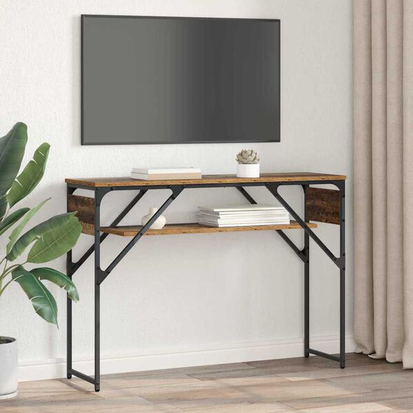 vidaXL &Tau;&rho;&alpha;&pi;έ&zeta;&iota;&Kappa;&omicron;&nu;&sigma;ό&lambda;&alpha;&sigmaf; &Pi;&alpha;&lambda;&iota;ό &Xi;ύ&lambda;&omicron; 105x30x75&epsilon;&kappa;. &Epsilon;&pi;&epsilon;&xi;&epsilon;&rho;&gamma;&alpha;&sigma;&mu;έ&nu;&omicron; &xi;ύ&lambda;&omicron;