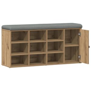 &Pi;ά&gamma;&kappa;&omicron;&sigmaf; &pi;&alpha;&pi;&omicron;&upsilon;&tau;&sigma;&iota;ώ&nu; vidaXL Artisan Oak 102x32x50 cm &Kappa;&alpha;&tau;&alpha;&sigma;&kappa;&epsilon;&upsilon;&alpha;&sigma;&mu;έ&nu;&omicron; &xi;ύ&lambda;&omicron;
