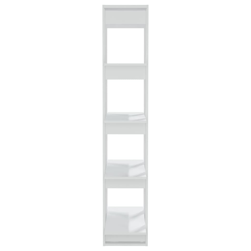 vidaXL Βιβλιοθήκη/Διαχωρ. Χώρου Λευκό 80x30x160 εκ Επεξ. Ξύλο