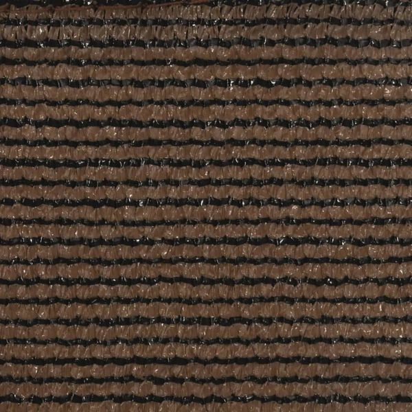 vidaXL Πανί Σκίασης Καφέ 2,5 x 3,5 μ. από HDPE 160 γρ./μ²