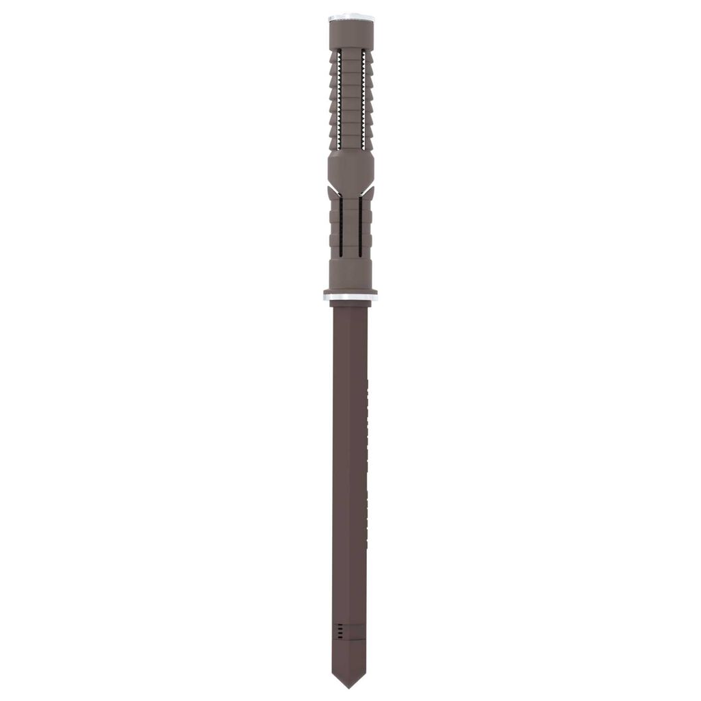 vidaXL Βραχίονες αιωρούμενου ραφιού 12 pcs Καφέ Ø10 x 170 mm Ατσάλι