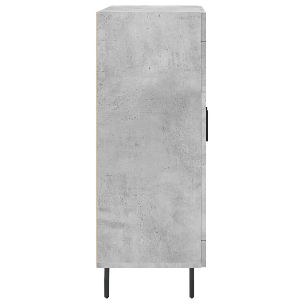vidaXL Ντουλάπι Γκρι Σκυροδέματος 69,5x34x90 εκ. Επεξεργασμένο Ξύλο