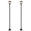vidaXL &Sigma;&epsilon;&tau; &Sigma;&tau;ύ&lambda;&omega;&nu; &Lambda;&alpha;&mu;&pi;&tau;ή&rho;&alpha; with LED Bulb 2 &tau;&mu;&chi;. &Mu;&alpha;ύ&rho;&omicron; 16 x 16 x 156 &epsilon;&kappa;