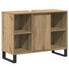 vidaXL &Nu;&tau;&omicron;&upsilon;&lambda;ά&pi;&iota; &Mu;&pi;ά&nu;&iota;&omicron;&upsilon; Artisan Oak 80 x 33 x 60 &epsilon;&kappa; &Epsilon;&pi;&epsilon;&xi;&epsilon;&rho;&gamma;&alpha;&sigma;&mu;έ&nu;&omicron; &Xi;ύ&lambda;&omicron;
