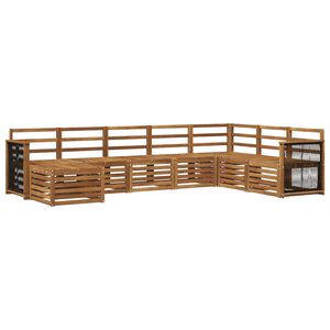 vidaXL &Sigma;&epsilon;&iota;&rho;ά &Kappa;&alpha;&nu;&alpha;&pi;έ &Epsilon;&xi;&omega;&tau;&epsilon;&rho;&iota;&kappa;&omicron;ύ 6 pcs &Phi;&upsilon;&sigma;&iota;&kappa;ό &Sigma;&tau;&epsilon;&rho;&epsilon;ό &Xi;ύ&lambda;&omicron; &Alpha;&kappa;&alpha;&kappa;ί&alpha;&sigmaf;