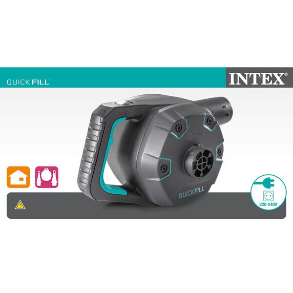 Intex Τρόμπα Ηλεκτρική Quick-Fill 220-240 V 66644