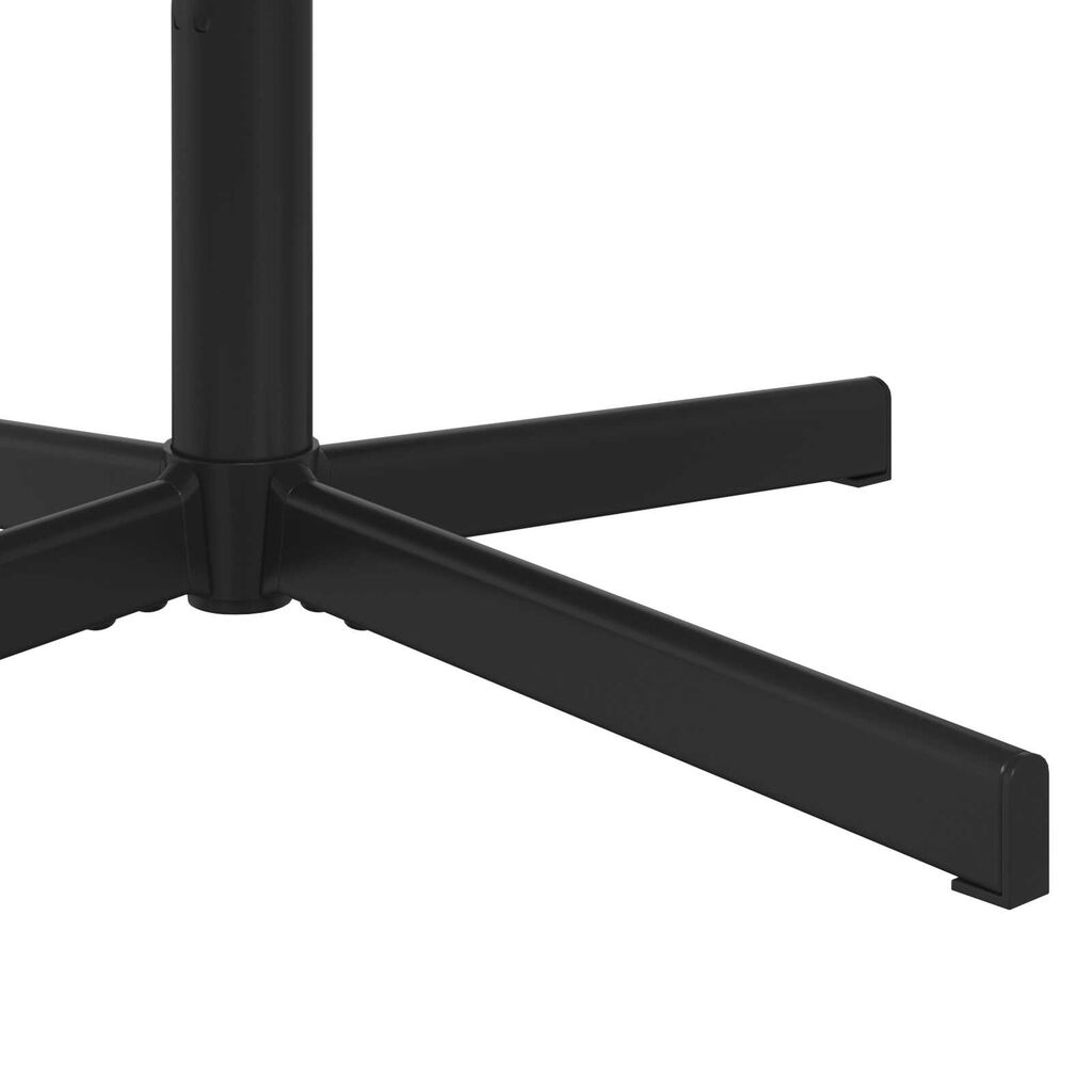 vidaXL Περιστρεφόμενη καρέκλα Κρεμ 63 x 75 x 76 εκ ύφασμα