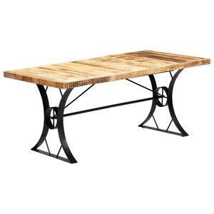 vidaXL &Tau;&rho;&alpha;&pi;&epsilon;&zeta;&alpha;&rho;ί&alpha; 180 x 90 x 76 &epsilon;&kappa;. &alpha;&pi;ό &Mu;&alpha;&sigma;ί&phi; &Xi;ύ&lambda;&omicron; &Mu;ά&nu;&gamma;&kappa;&omicron;