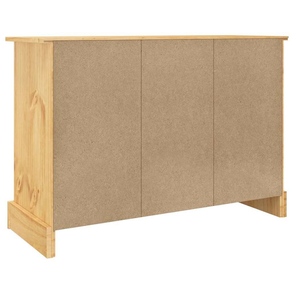 vidaXL Μπουφές Corona Καφέ 112x44x78 εκ. Μασίφ Ξύλο Μεξικάνικου Πεύκου