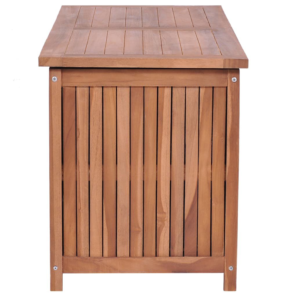 vidaXL Μπαούλο Αποθήκευσης Κήπου 120 x 50 x 58 εκ. από Μασίφ Ξύλο Teak