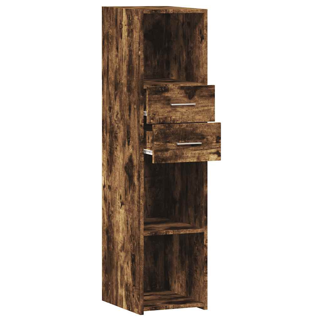 vidaXL Ντουλάπα Καπνιστή Δρυς 30x42,5x124 εκ. από Επεξεργασμένο Ξύλο
