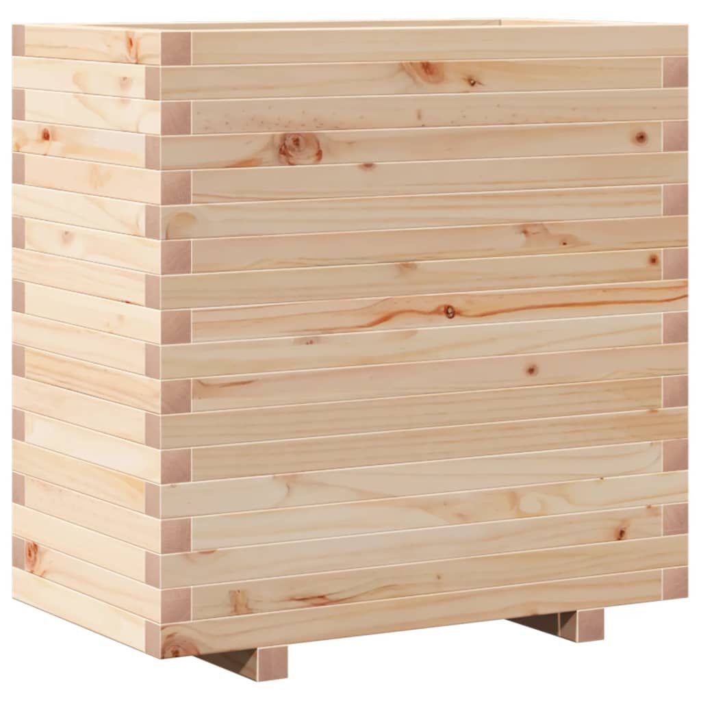 vidaXL Ζαρντινιέρα 70x40x72 εκ. από Μασίφ Ξύλο Πεύκου
