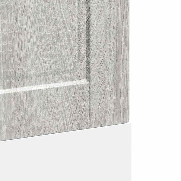 vidaXL Πίνακας πλυντηρίου πιάτων Porto Γκρι Sonoma 60x1,5x67 εκ.