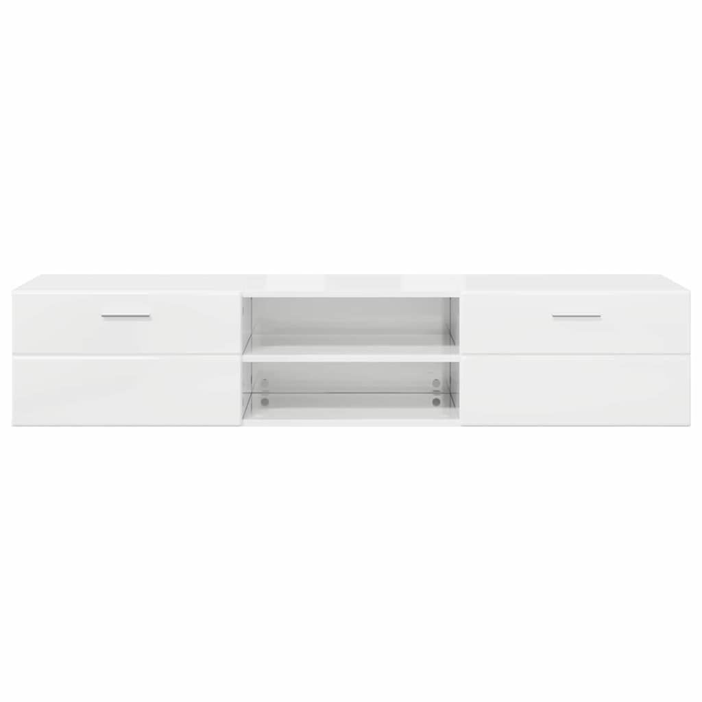 vidaXL Ντουλάπι TV με συρτάρι Γκρι σκυροδέματος 150 x 39 x 30 εκ