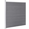 vidaXL Πάνελ Περίφραξης Γκρι 526 x 186 εκ. από WPC