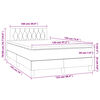 vidaXL &Kappa;&rho;&epsilon;&beta;ά&tau;&iota; Boxspring &mu;&epsilon; &Sigma;&tau;&rho;ώ&mu;&alpha; &Alpha;&nu;&omicron;&iota;&chi;&tau;ό &Gamma;&kappa;&rho;&iota; 120x190 &epsilon;&kappa;. &Upsilon;&phi;&alpha;&sigma;&mu;ά&tau;&iota;&nu;&omicron;