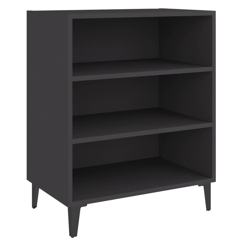 vidaXL Ραφιέρα Γκρι 57 x 35 x 70 εκ. από Επεξ. Ξύλο