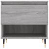 vidaXL Τραπεζάκι Σαλονιού Γκρι Sonoma 50x46x50 εκ. Επεξεργασμένο Ξύλο