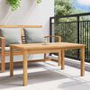 vidaXL Τραπεζάκι σαλονιού Καφέ 110 x 55 x 45 cm Μασίφ ξύλο teak