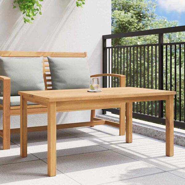 vidaXL Τραπεζάκι σαλονιού Καφέ 110 x 55 x 45 cm Μασίφ ξύλο teak