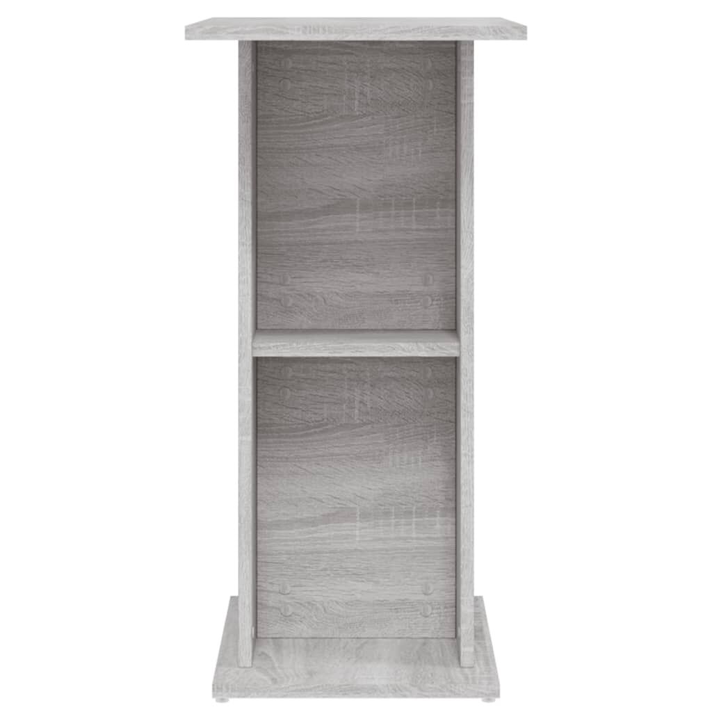 vidaXL Βάση Ενυδρείου Γκρι Sonoma 60,5x36x72,5 εκ. Επεξεργασμένο Ξύλο