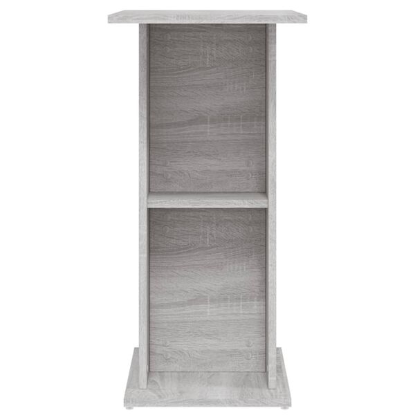 vidaXL Βάση Ενυδρείου Γκρι Sonoma 60,5x36x72,5 εκ. Επεξεργασμένο Ξύλο