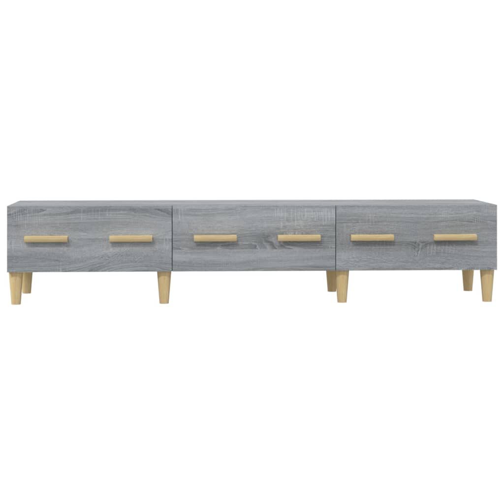 vidaXL Έπιπλο Τηλεόρασης Γκρι Sonoma 150x34,5x30εκ. Επεξεργασμένο Ξύλο