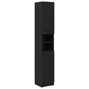 vidaXL &Nu;&tau;&omicron;&upsilon;&lambda;ά&pi;&iota; &Mu;&pi;ά&nu;&iota;&omicron;&upsilon; &mu;&epsilon; &rho;ά&phi;&iota; &Mu;&alpha;ύ&rho;&eta; &delta;&rho;&upsilon;&sigmaf; 32 x 34 x 188,5 &epsilon;&kappa;.