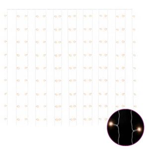 vidaXL &Kappa;&omicron;&upsilon;&rho;&tau;ί&nu;&alpha; LED &Phi;&omega;&tau;ά&kappa;&iota;&alpha; 300 LED &Theta;&epsilon;&rho;&mu;ό &Lambda;&epsilon;&upsilon;&kappa;ό 3 x 3 &mu;. 8 &Lambda;&epsilon;&iota;&tau;&omicron;&upsilon;&rho;&gamma;ί&epsilon;&sigmaf;