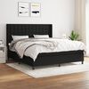 vidaXL &Kappa;&rho;&epsilon;&beta;ά&tau;&iota; Boxspring &mu;&epsilon; &Sigma;&tau;&rho;ώ&mu;&alpha; &Mu;&alpha;ύ&rho;&omicron; 180x200 &epsilon;&kappa;. &Upsilon;&phi;&alpha;&sigma;&mu;ά&tau;&iota;&nu;&omicron;