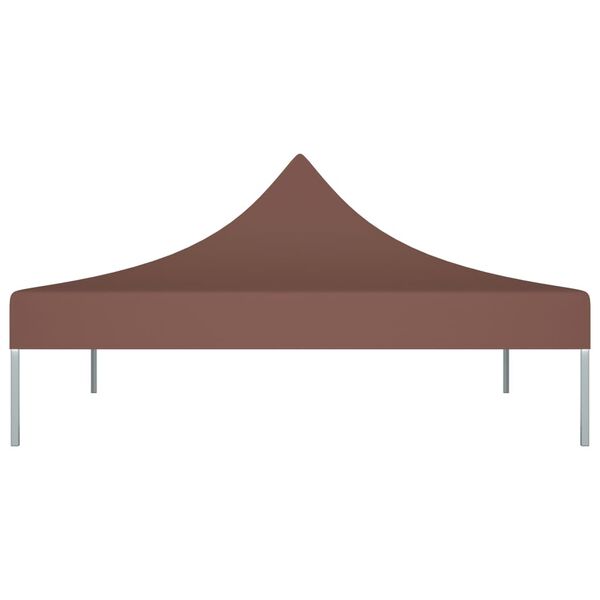 vidaXL Κάλυμμα Τέντας Εκδηλώσεων Καφέ 3 x 3 μ. 270 γρ/μ²