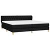 vidaXL &Kappa;&rho;&epsilon;&beta;ά&tau;&iota; Boxspring &mu;&epsilon; &Sigma;&tau;&rho;ώ&mu;&alpha; &Mu;&alpha;ύ&rho;&omicron; 200x200 &epsilon;&kappa;. &Upsilon;&phi;&alpha;&sigma;&mu;ά&tau;&iota;&nu;&omicron;