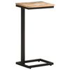 vidaXL Τραπέζια Βοηθητικά 2 τεμ. 31,5x24,5x64,5 εκ. Μασίφ Ανακ. Ξύλο