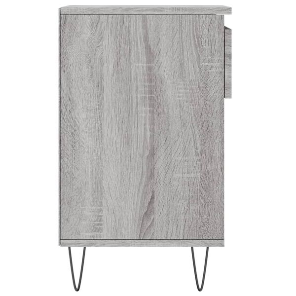 vidaXL Παπουτσοθήκη Γκρι Sonoma 102x36x60 εκ. από Επεξεργασμένο Ξύλο