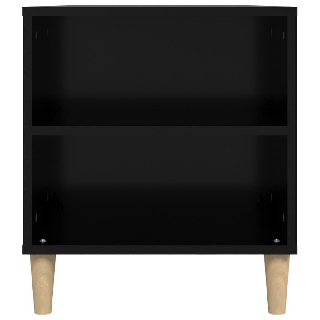 vidaXL Έπιπλο Τηλεόρασης Μαύρο 102x44,5x50 εκ. Επεξεργασμένο Ξύλο