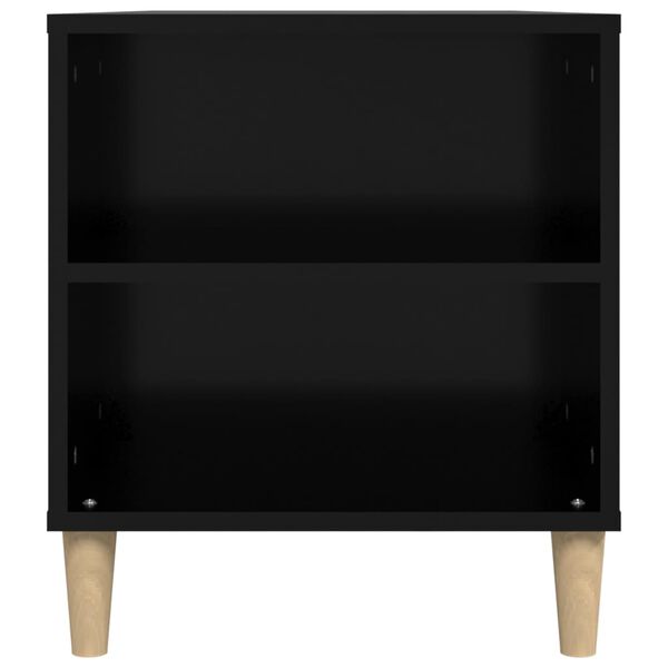 vidaXL Έπιπλο Τηλεόρασης Μαύρο 102x44,5x50 εκ. Επεξεργασμένο Ξύλο
