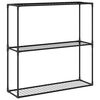 vidaXL &Rho;ά&phi;&iota; &phi;&upsilon;&tau;ώ&nu; 3 &epsilon;&pi;&iota;&pi;έ&delta;&omega;&nu; &Mu;&alpha;ύ&rho;&omicron; 100 x 32 x 102 &epsilon;&kappa;. &Alpha;&tau;&sigma;ά&lambda;&iota;
