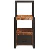vidaXL Βάση Ρούχων Πολύχρωμο 40 x 40 x 90 cm Μασίφ ανακυκλωμένο ξύλο
