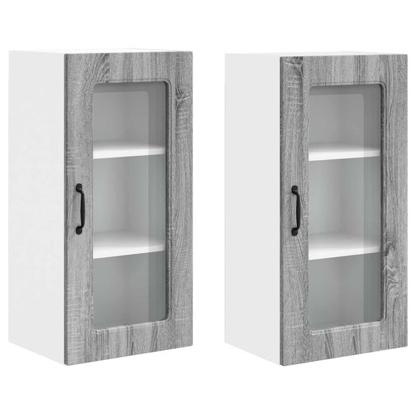 vidaXL &Nu;&tau;&omicron;&upsilon;&lambda;ά&pi;&alpha; &Kappa;&omicron;&upsilon;&zeta;ί&nu;&alpha;&sigmaf; Kalmar 2 pcs &Gamma;&kappa;&rho;ί&zeta;&omicron; &Sigma;&omicron;&nu;&omicron;&mu;&alpha; 40 x 31 x 80 &epsilon;&kappa;.
